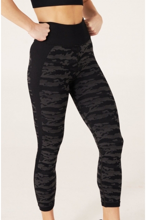 Camouflage Patterned Women's Sport Tights