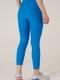 Ribbed Minimizer Tights Blue