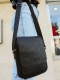 Leather Women's Shoulder Bag - black Color