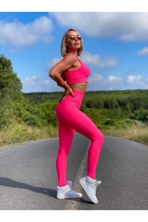 Sports Bra Neon Pink