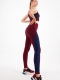 Sport Tights Burgundy-Navy