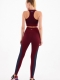 Sport Tights Burgundy-Navy