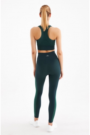 Sport Tights Green Navy