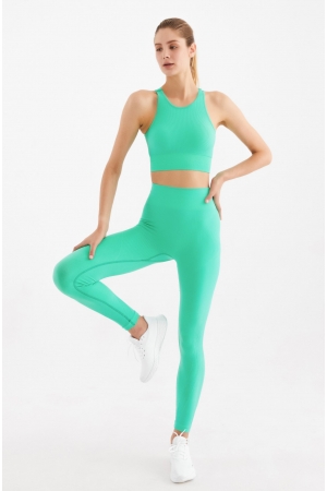 Seamless Sport Tights Light green