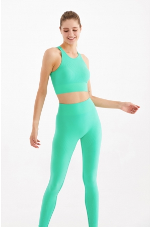 Seamless Sport Tights Light green