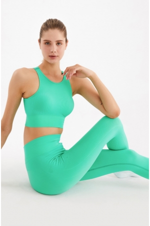 Seamless Sport Tights Light green