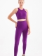 Seamless Sport Tights Purple