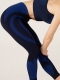 Seamless Sport Tights Black Blue